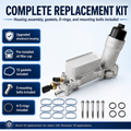 Aluminum Oil Cooler & Oil Filter Housing Assembly for 3.6L Pentastar V6
